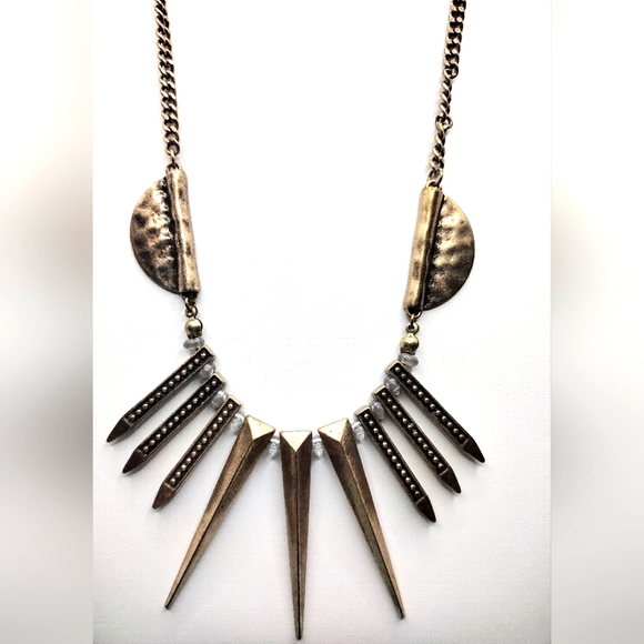 Fashion Spike Boho Long Necklace - Picture 3 of 6